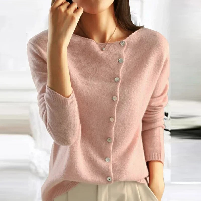 Blandine - Chic et Polyvalent Pull en Cachemire