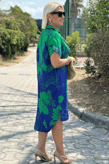 Régine – Légère Robe à Fleurs