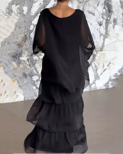 Mathurine - Robe artistique à silhouette fluide