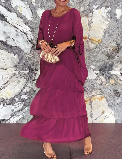 Mathurine - Robe artistique à silhouette fluide