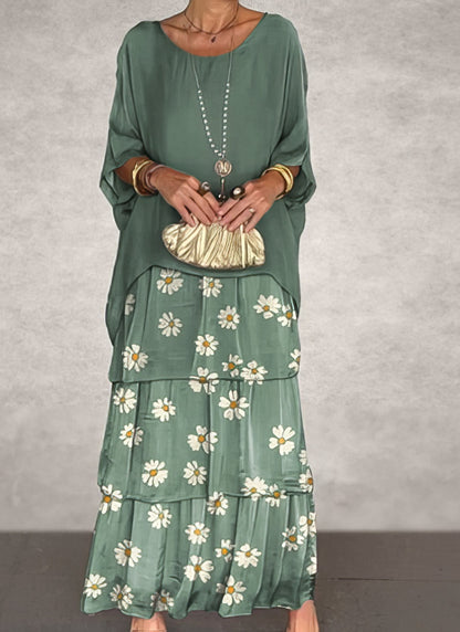 Mathurine - Robe artistique à silhouette fluide