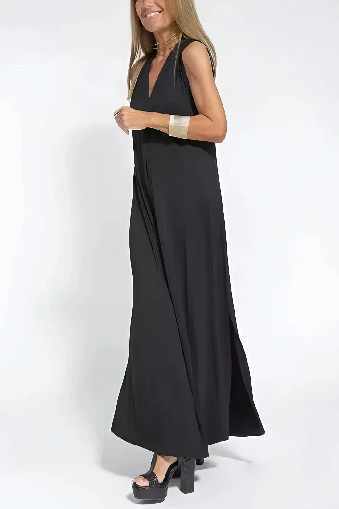 Lilwenn – Élégante Robe Longue Sculptante