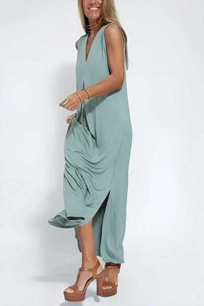 Lilwenn – Élégante Robe Longue Sculptante