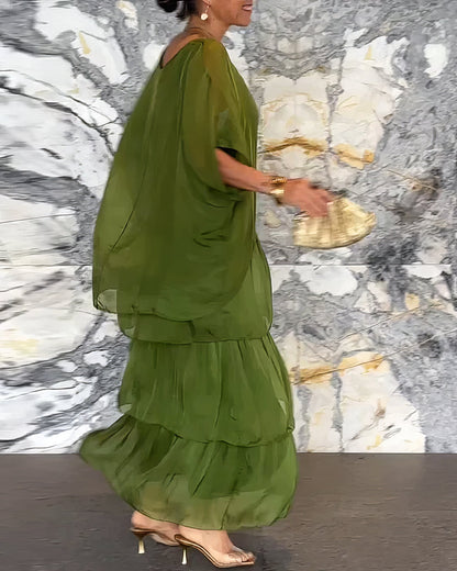 Mathurine - Robe artistique à silhouette fluide